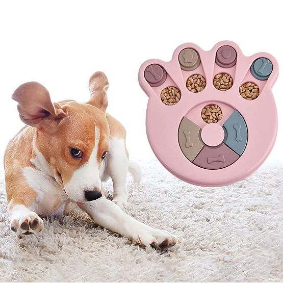 Puzzle Game Toy for Dogs and Cats Brady Pink