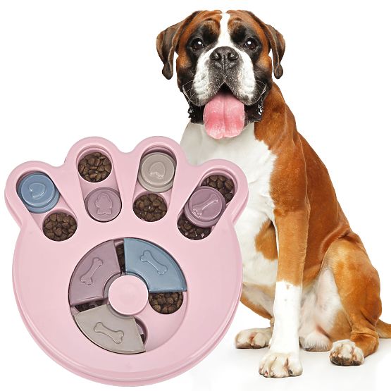 Puzzle Game Toy for Dogs and Cats Brady Pink