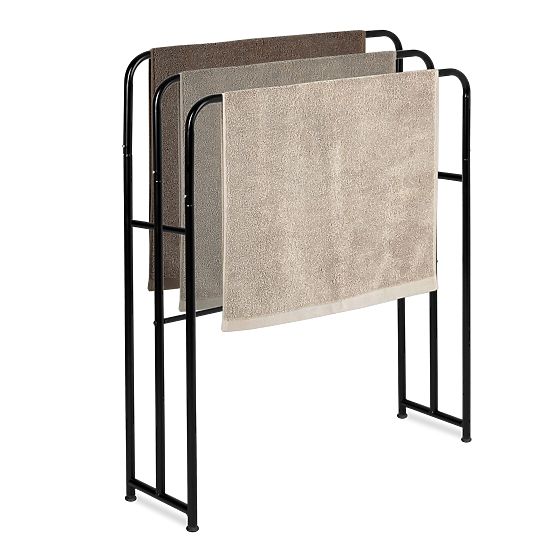 RATO Black Towel Stand