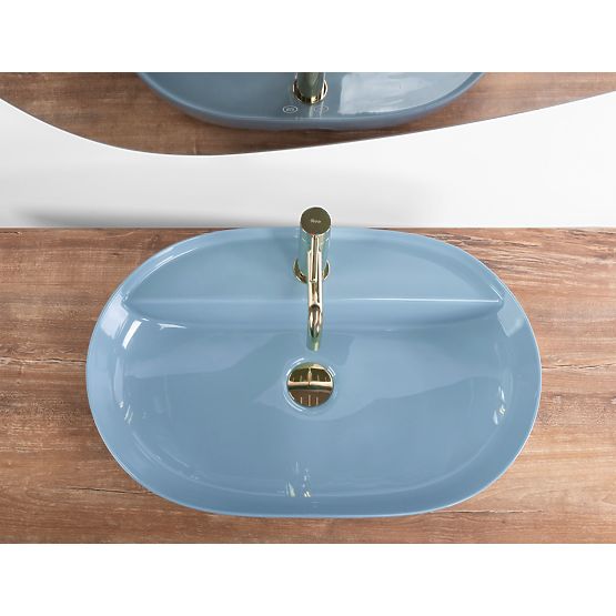 REA Aura 61 L.Blue Shiny Sink