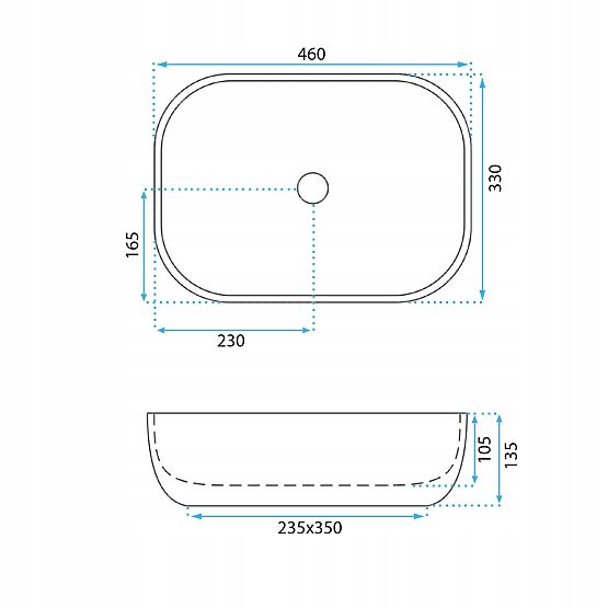 REA Belinda Ash Furniture Washbasin