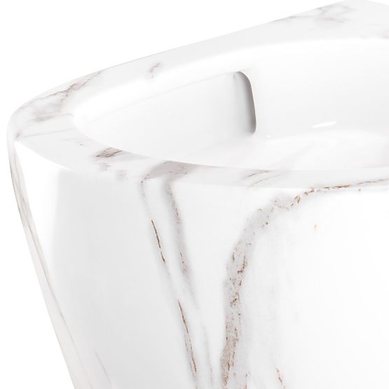 Rea Carter Tornado Aiax Shiny Wall-Hung Toilet Bowl