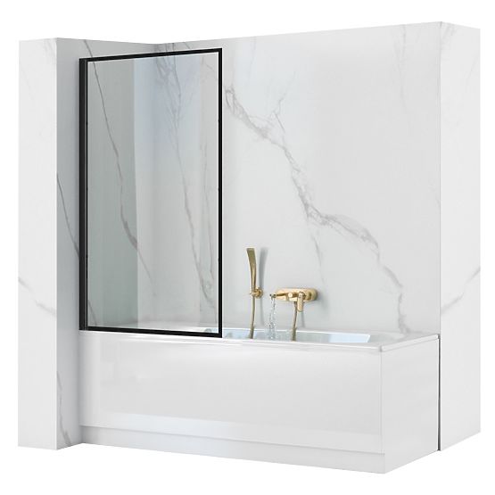 Rea Lagos Fix Permanent 70 Black Bath Screen