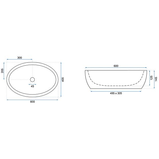 Rea Melania Furniture Washbasin