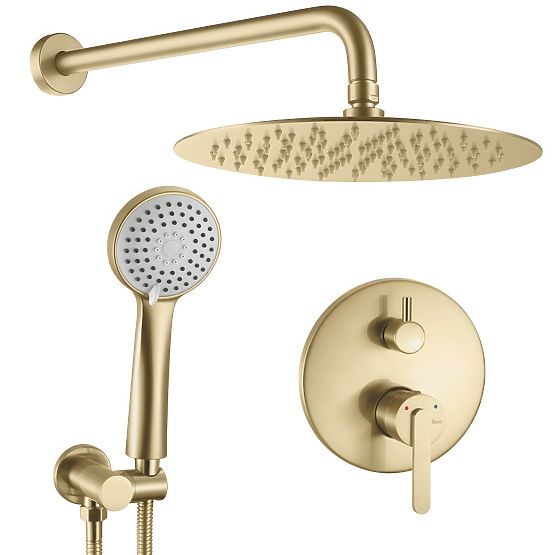 Rea Ontario Brushed Gold Concealed Shower Set + BOX