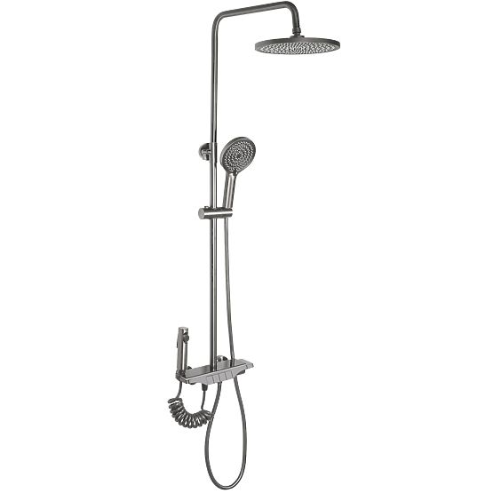 REA Savio Shower Set with LED Display Titan