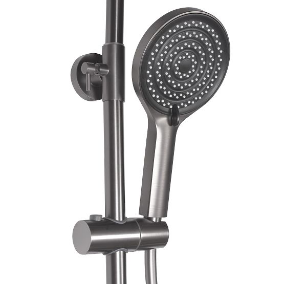 REA Savio Shower Set with LED Display Titan