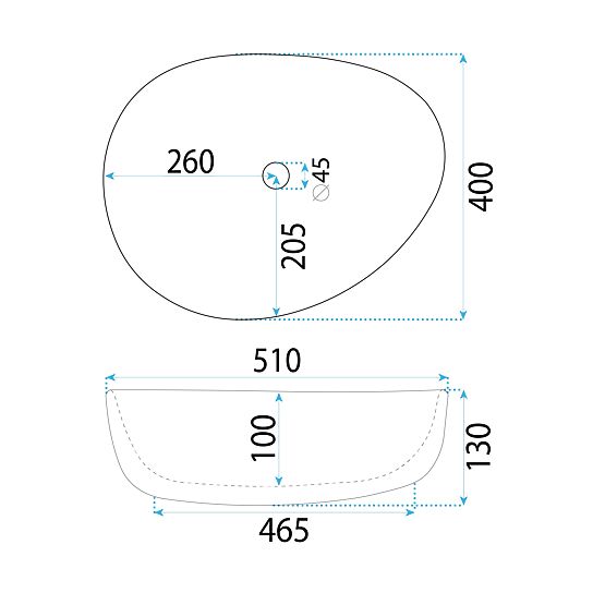 REA VANILA Furniture Washbasin