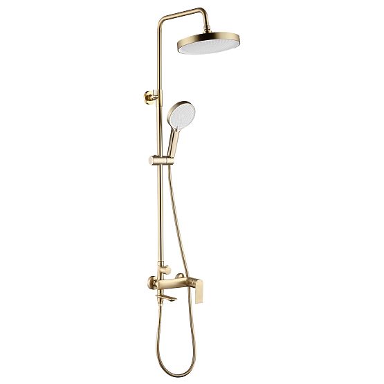 Rea Veneta Brushed Gold Shower Set