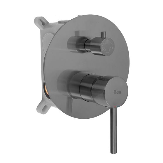 Recessed Bathtub and Shower Set Rea Lungo Titan + BOX