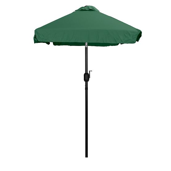 Rectangular Large Garden Tilt Parasol with Green Crank 200 x 140 cm