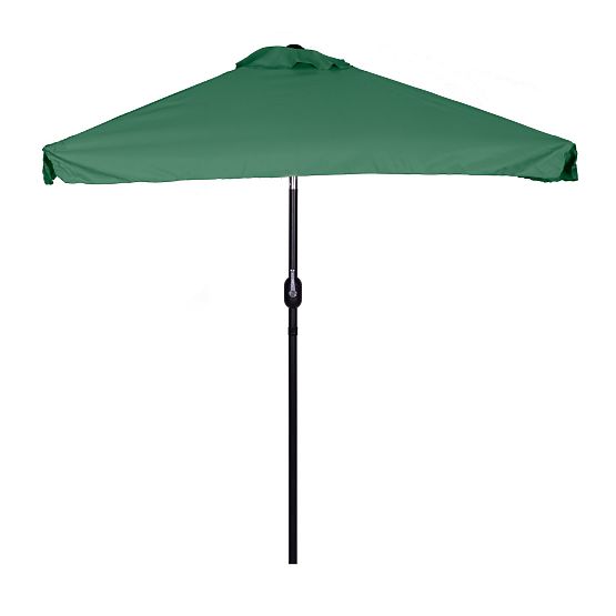 Rectangular Large Garden Tilt Parasol with Green Crank 200 x 140 cm