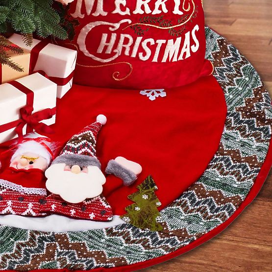 Red Tree Skirt YX22025 80 cm