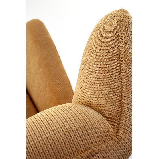 Relaxation armchair BYRON - mustard