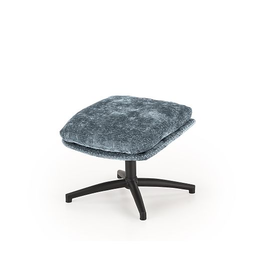 Relaxation Chair DARIO with Footrest and Rocking Function, Blue (1p=1pc)