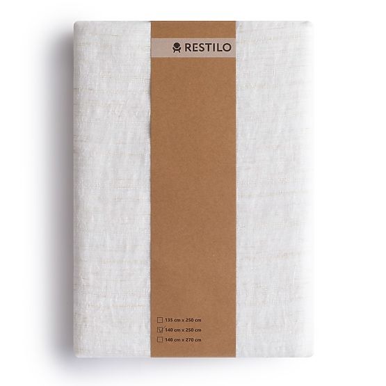 RESTILO Curtain DRIMAR Beige Color Modern Style Tape Material Linen, Microfiber 140x250
