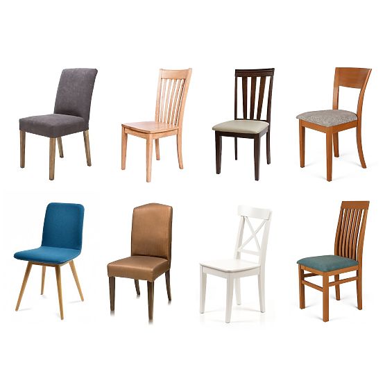 RESTILO Sofa Cover SENTO Dark Brown Smooth Classic Style