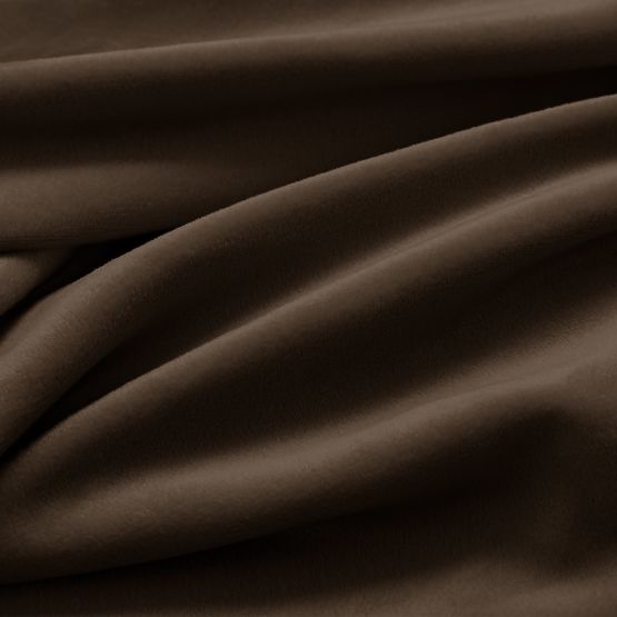 RESTILO Sofa Cover SENTO Dark Brown Smooth Classic Style