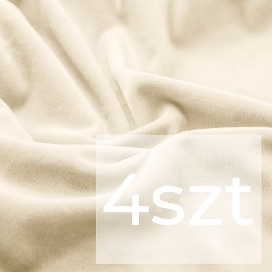 RESTILO Sofa Cover SENTO Light Beige Smooth Classic Style