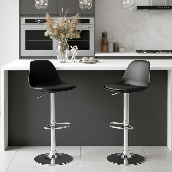Ricardo Black Bar Stool