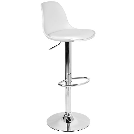 Ricardo White Bar Stool