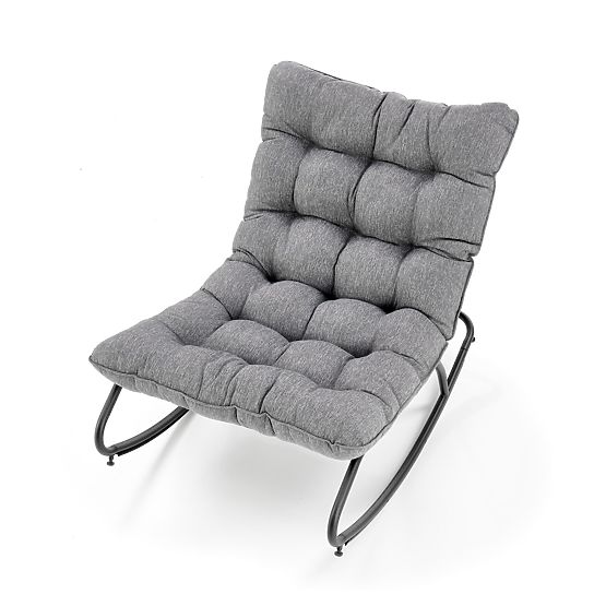 Rocking chair GATTO - gray
