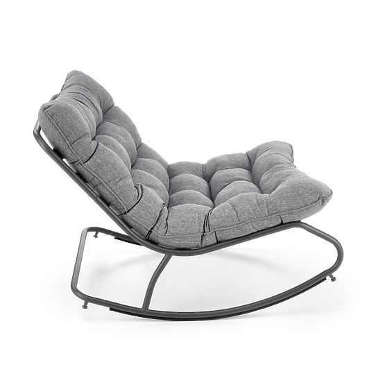 Rocking chair GATTO - gray