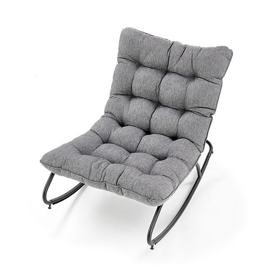 Rocking chair GATTO - gray