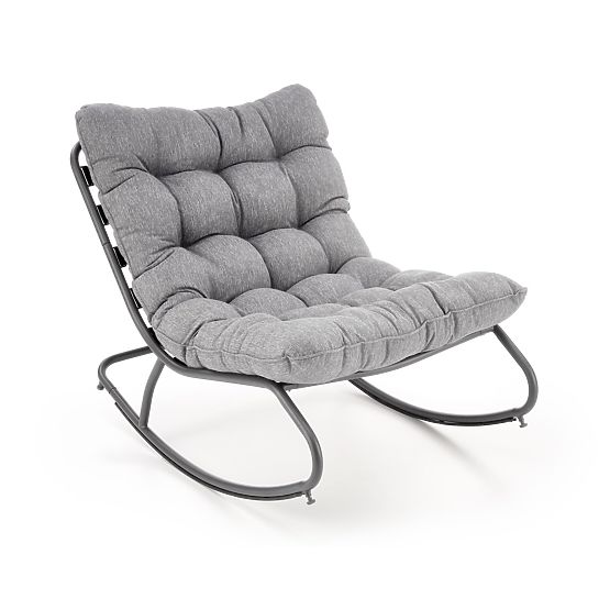 Rocking chair GATTO - gray