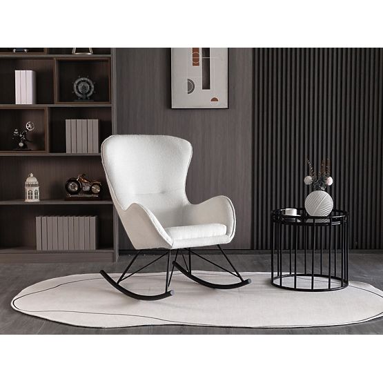 Rocking chair HARMONIE - white