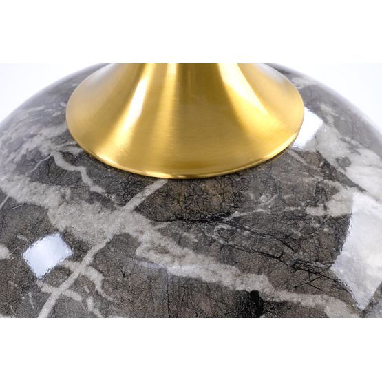 ROSA Coffee Table White Marble / Gray Marble / Gold (2pcs=1set)