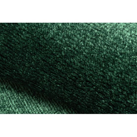 Round Carpet SOFTY Uniform, Monochrome, Forest Green