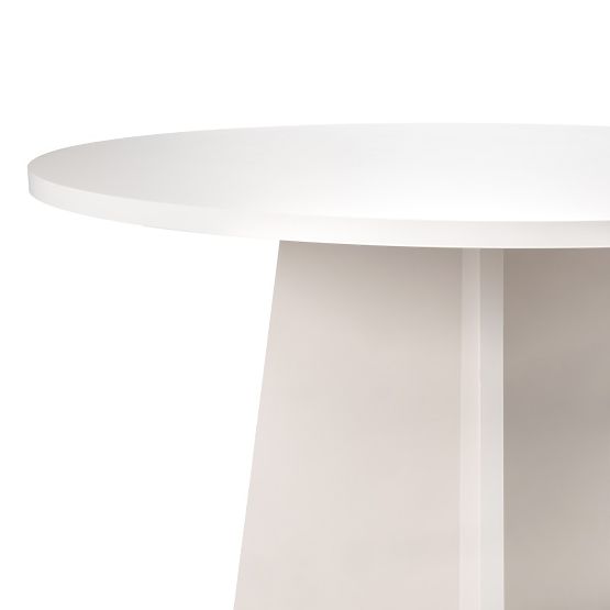 Round Dining Table Merlo 100 cm, Cashmere