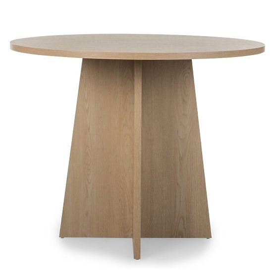 Round Dining Table Merlo 100 cm, Cremona Oak Torro