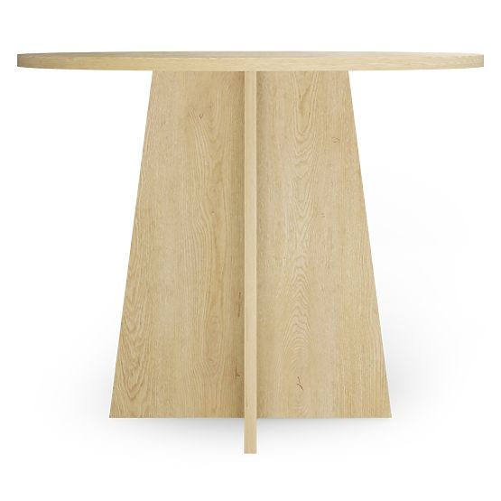 Round Dining Table Merlo 100 cm, Cremona Torro Oak