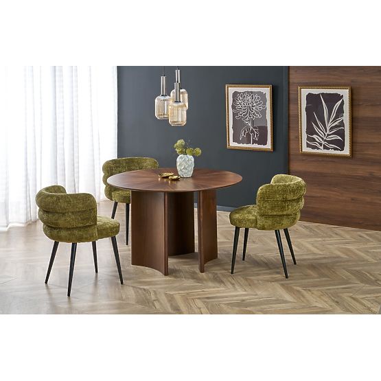 Round Table CALDO, Walnut (2p=1pc)