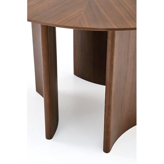 Round Table CALDO, Walnut (2p=1pc)