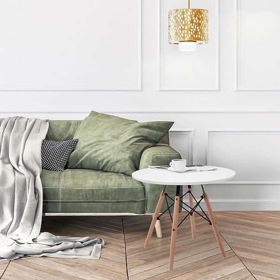 Round Table PARIS DTW 60 cm White