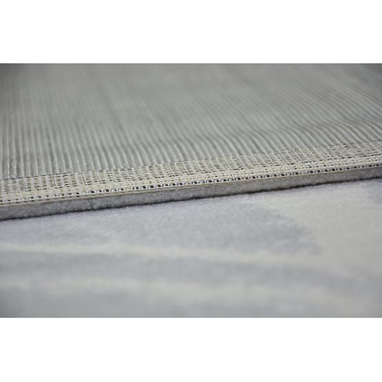 Rug SCANDI 18281/652- Leaves Gray Cream