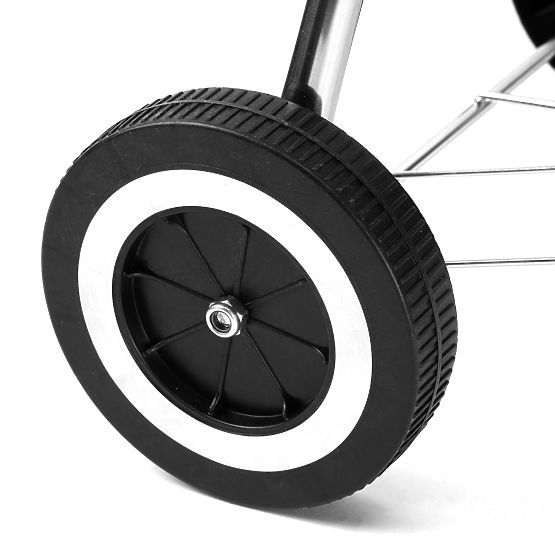 RUND Black Charcoal Garden Grill