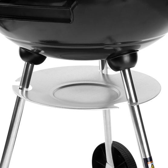 RUND Black Charcoal Garden Grill