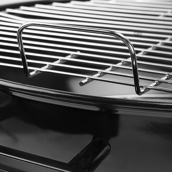 RUND Black Charcoal Garden Grill