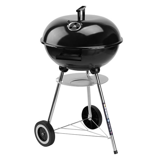 RUND Black Charcoal Garden Grill