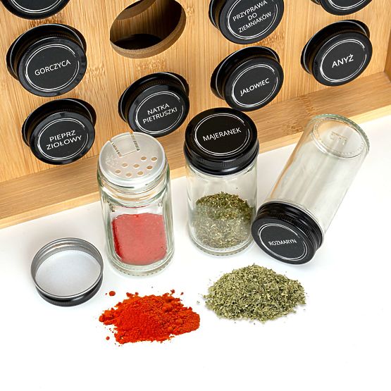 SAFRAN Natural Spice Rack