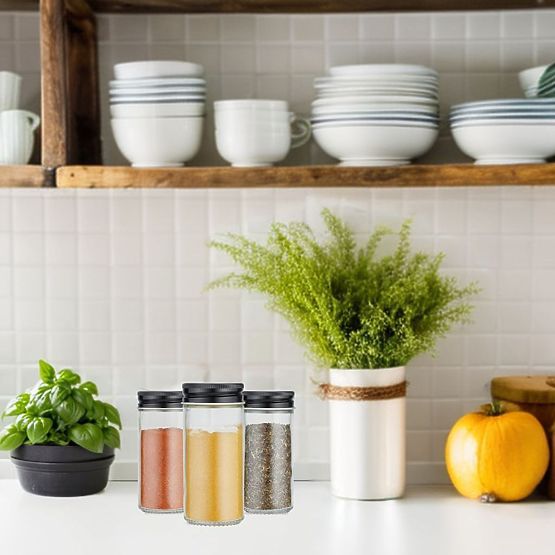 SAFRAN Natural Spice Rack