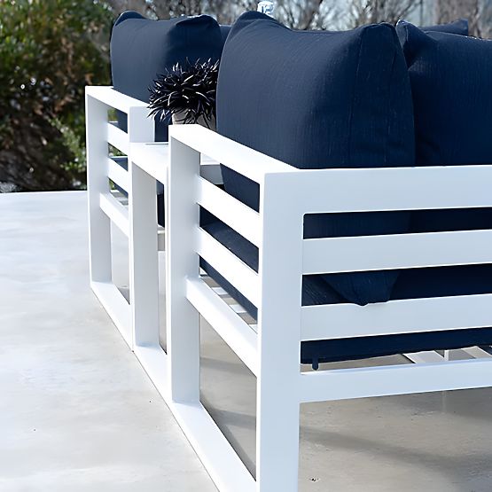SANTO White Garden Furniture Set