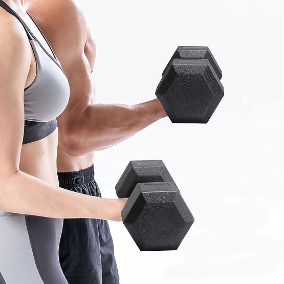 Set of 2 KRONOS Dumbbells 2x6 kg