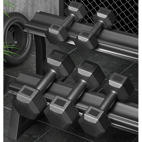 Set of 2 OLIMP Dumbbells 2x5 kg