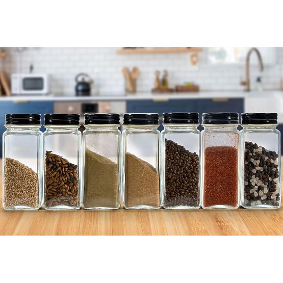 Set of 24 BAKER Spice Jars