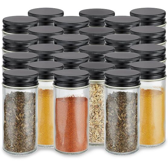 Set of 24 MARSALA Spice Jars